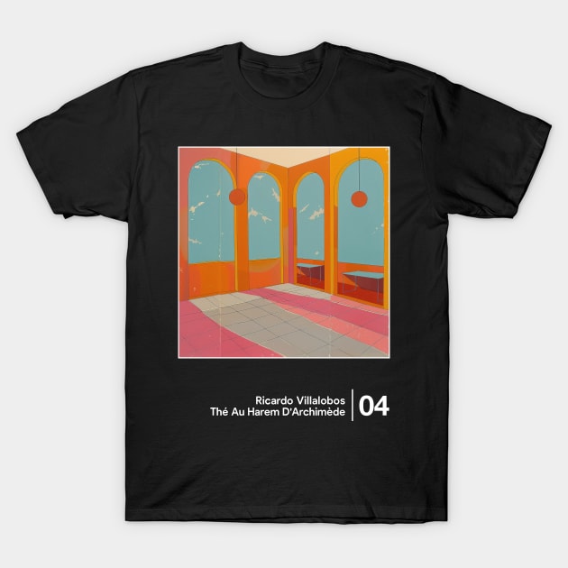 Ricardo Villalobos - Minimal Style Graphic Artwork Design T-Shirt by saudade